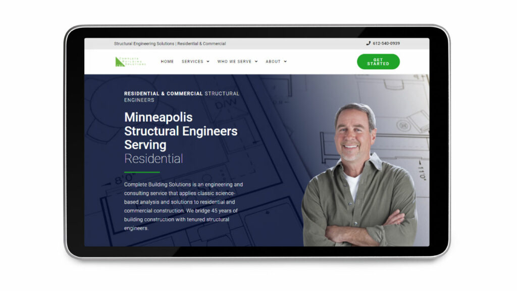 Contractor Web Design 1