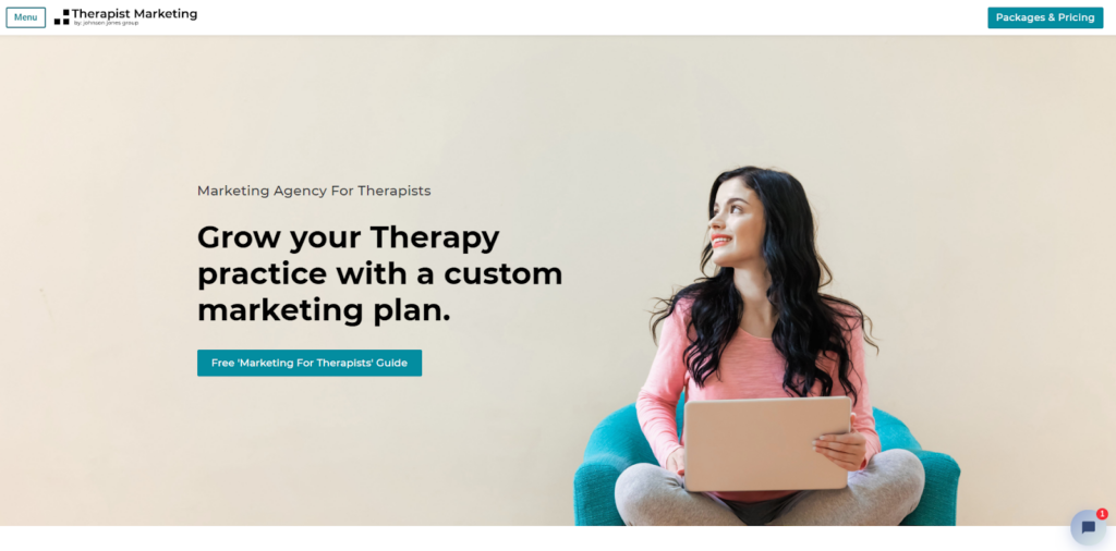 therapist-marketing-page