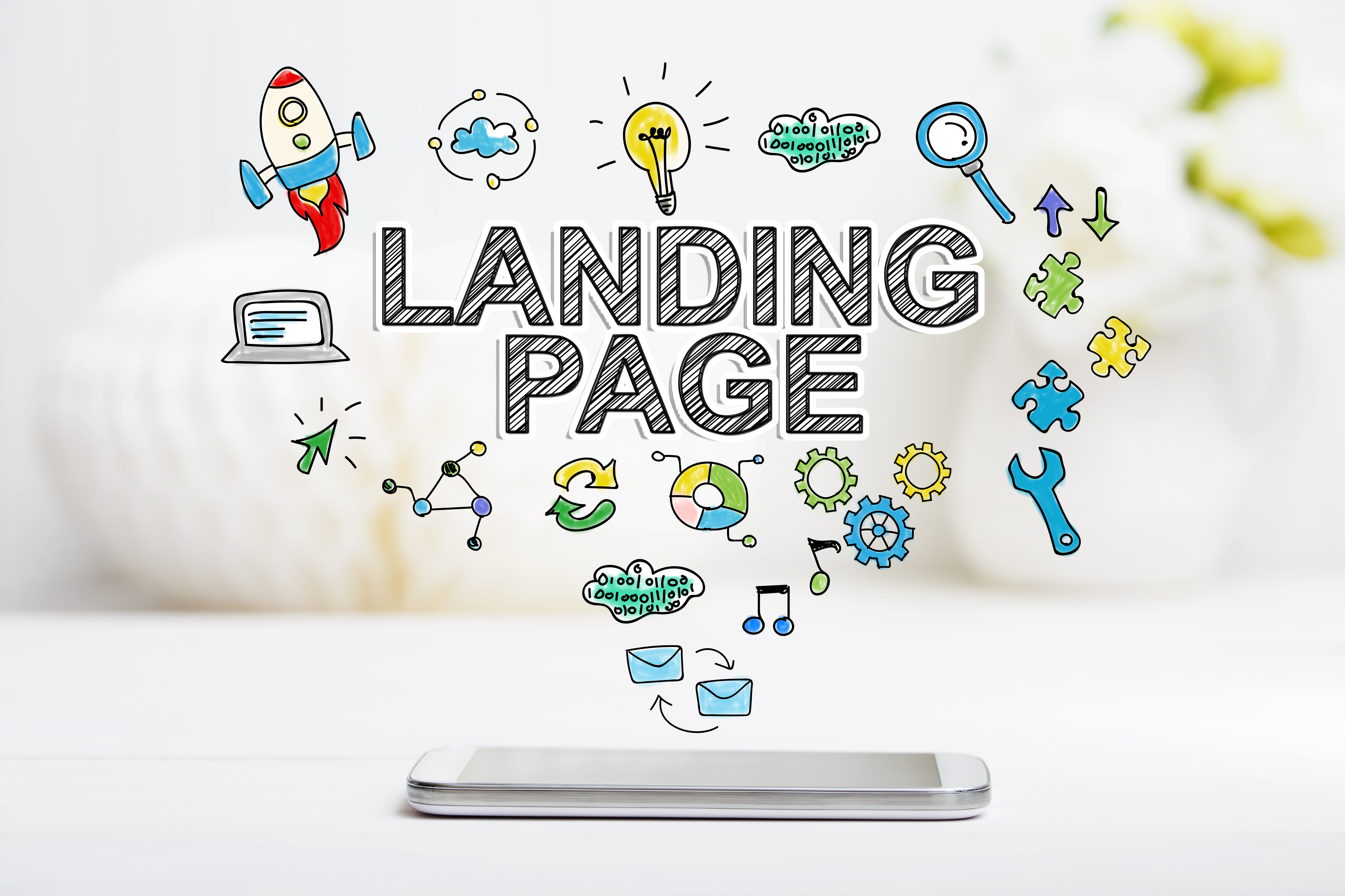 landing page