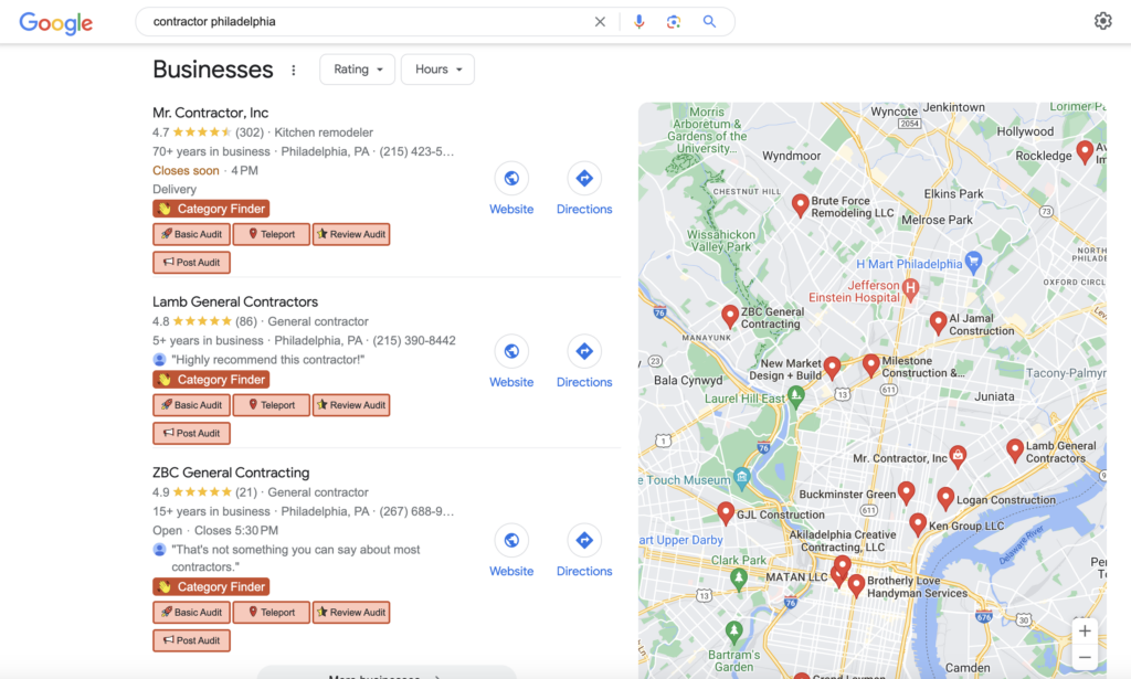 location for your google ads